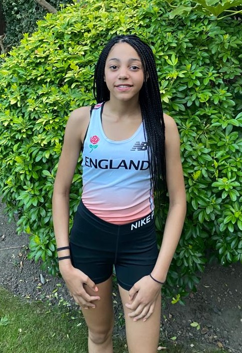 Abigal Reid England vest