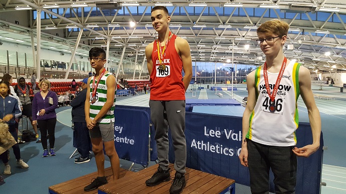 Aidan Fernando  Essex Indoors 2018