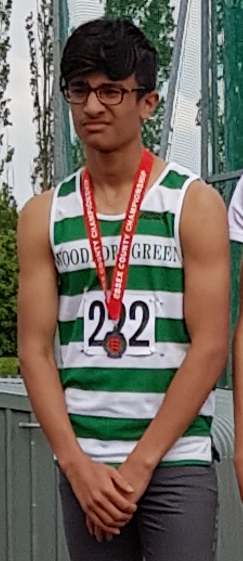 Aiden Fernando Essex U15 200m bronze 2018 small