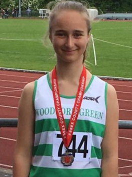 Millie Webster Essex Girls Javelin Silver 2018 small