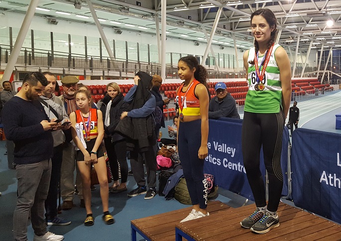 Shona Vincent Essex Indoors 2018