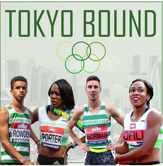 Tokyo Olympics Collage