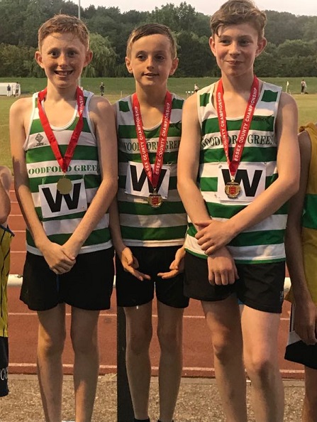 U13 Boys 3x800m