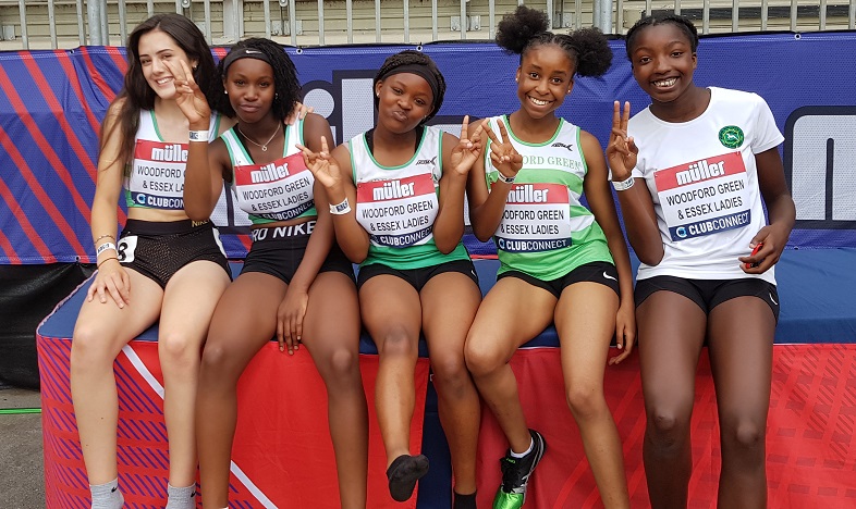 U15 Girls Club Connect Relays 2019