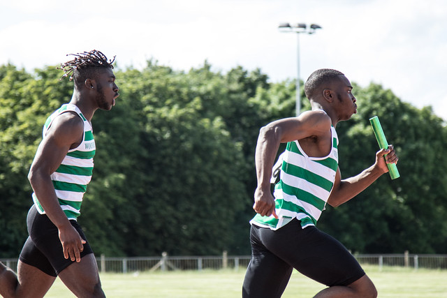 U20 4x100 relay YDL 3 2019 Winfred and Matthew