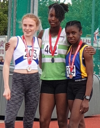 Zahara Malcolm Essex 800m gold