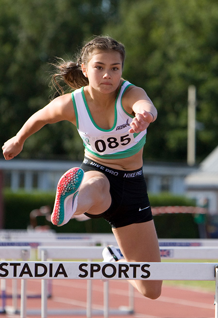 jump and hurdles